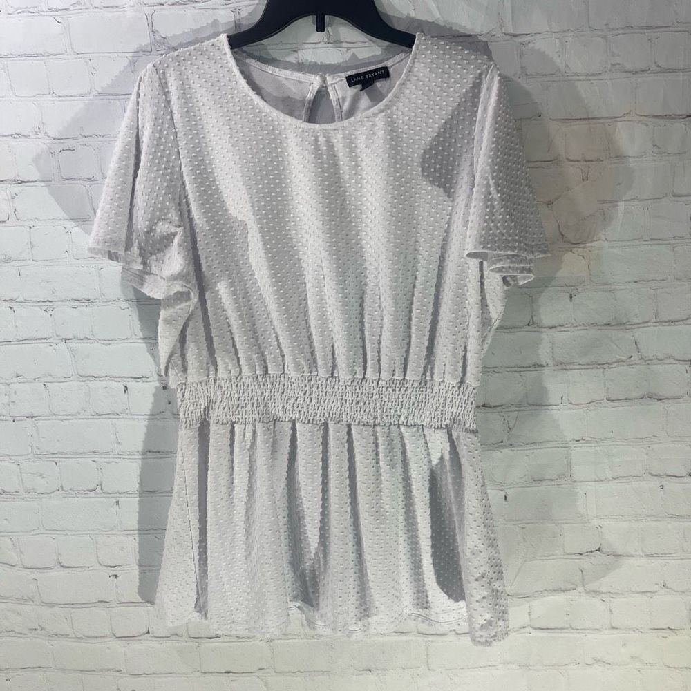 Lane Bryant Peplum Top